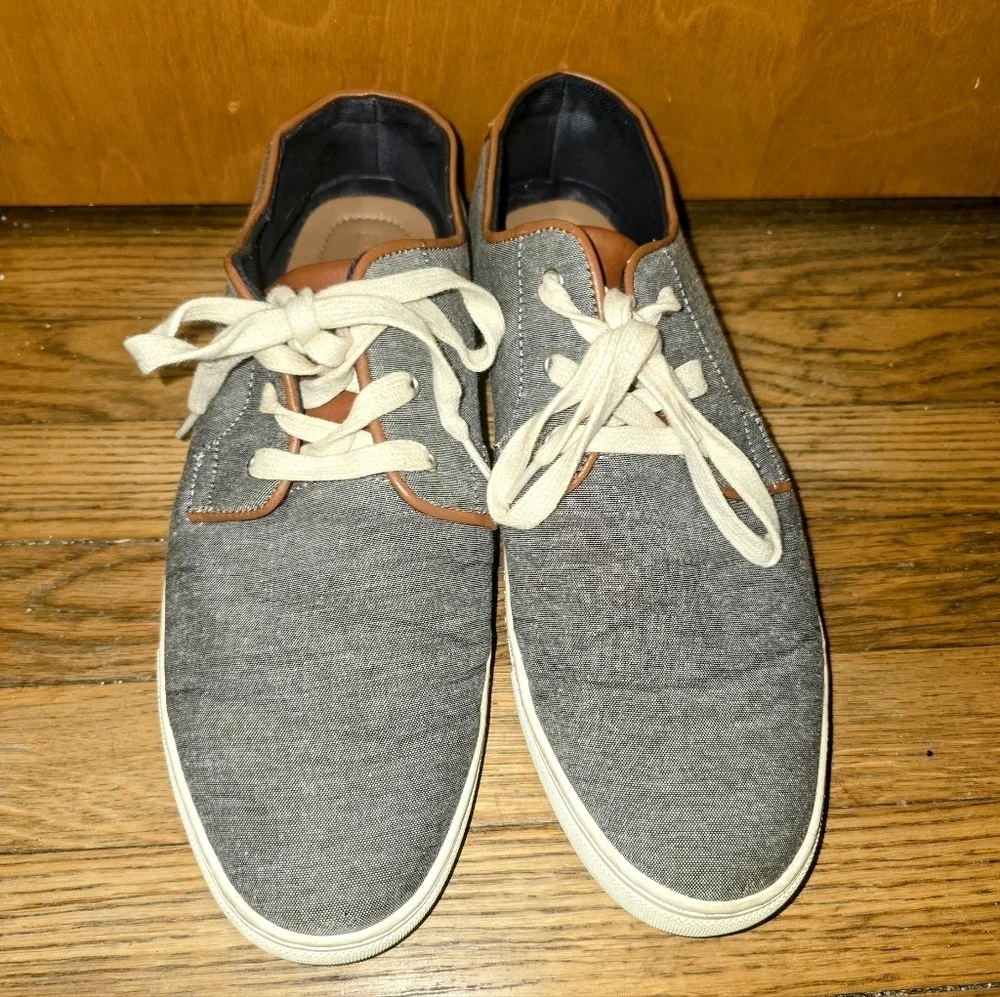 Tommy Hilfilger Gray Casual Men's Shoes - Size 13